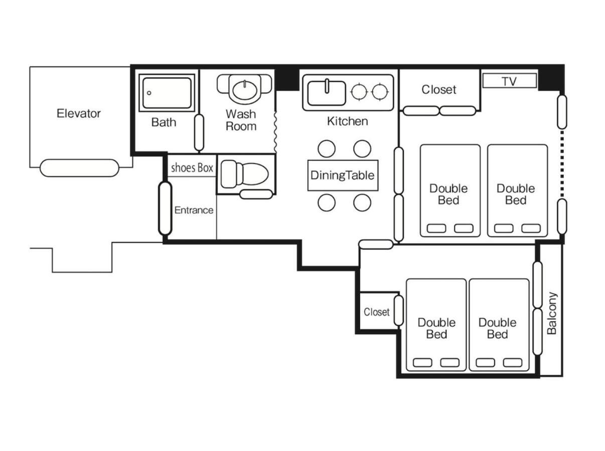 Eg31 Elizabeth Garden Apartman Oszaka Kültér fotó